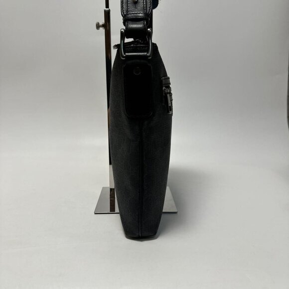 Authentic Gucci GG Plus Large Crossbody Bag Messenger Web Canvas Black Mens - Picture 5 of 11